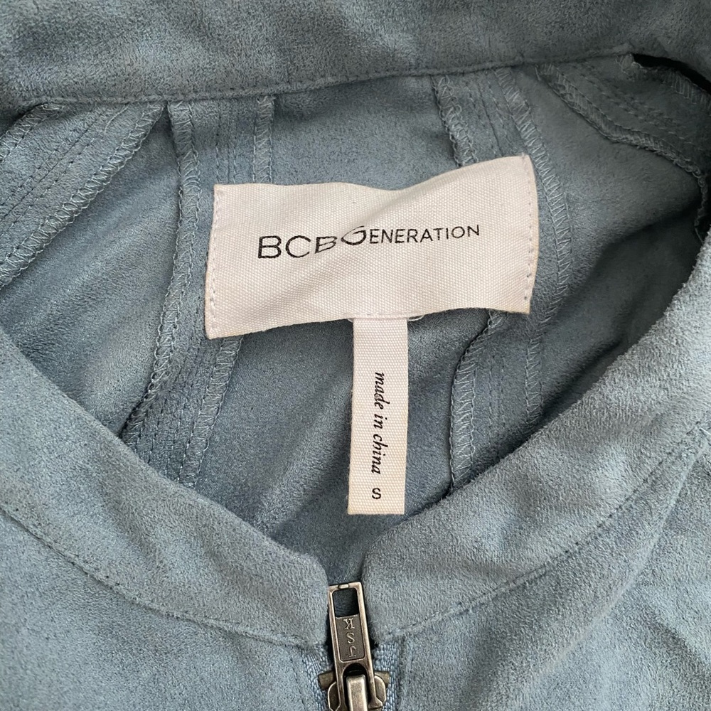 Suede Bcbgeneration Cropped Jacket - image 2